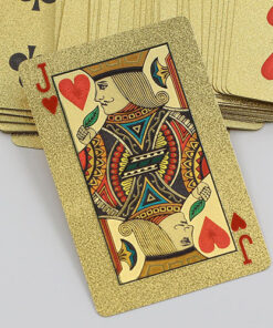 Gold Foil Playing Cards