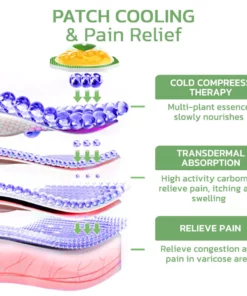 HealLegs™ Fat Burning Shaping & Varicose Veins Immediate Relief Burst Beads Patch