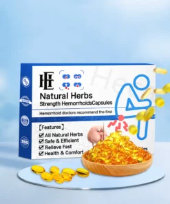 Heca Natural Herbal Strength Hemorrhoid Capsules