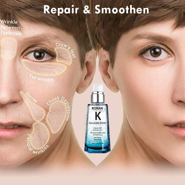 KORAN™ အဆင့်မြင့် Collagen Boost Anti Aging Serum