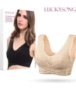 LUCKYSONG™ X Tourmaline Shaping Wireless Silky Bra