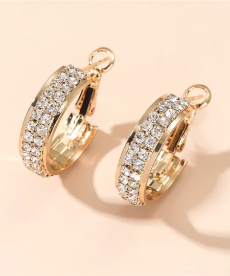 Lovefinity™ Lymphatic activity hoop earrings