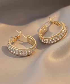 Lovefinity™ Lymphatic activity hoop earrings