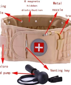 Lumboa™ Spinal Decompression Air Traction Belt Waist Brace