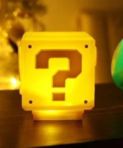 Mario Mini Question Block Light