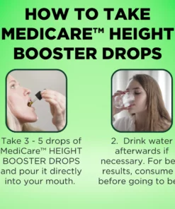 Gotas de aumento de altura MediCare™