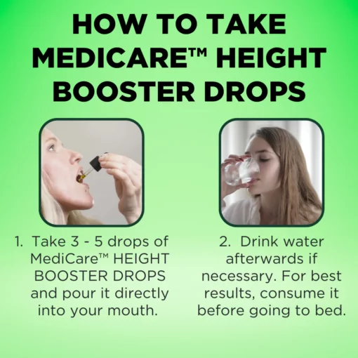 MediCare™ Height Booster Drops