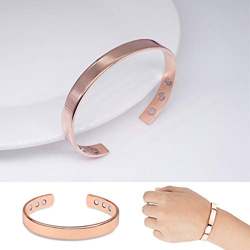 MenhealTM Pure Copper Magnetic Therapy Bioion Bracelet - Image 7