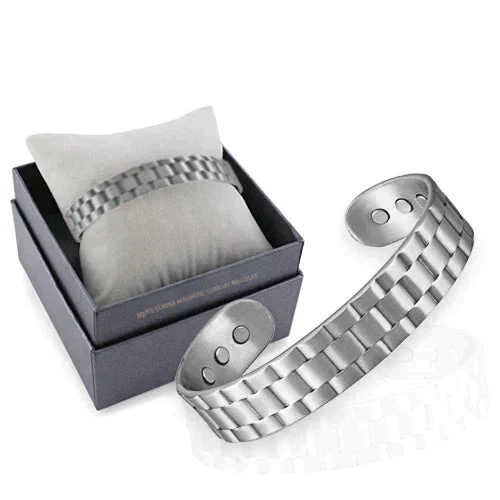 MenhealTM Pure Copper Magnetic Therapy Bioion Bracelet - Image 10
