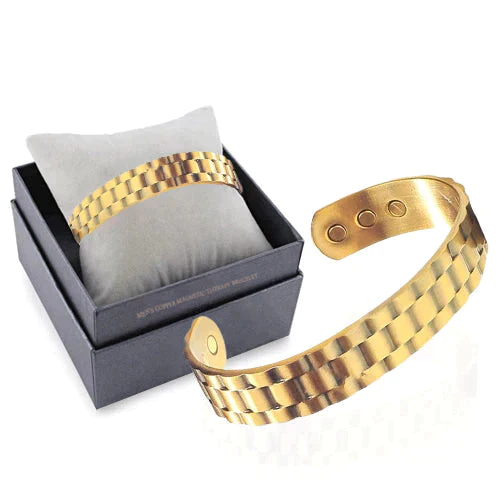MenhealTM Pure Copper Magnetic Therapy Bioion Bracelet - Image 8