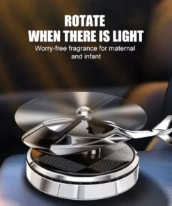 Metal Solar Helicopter Air Freshener