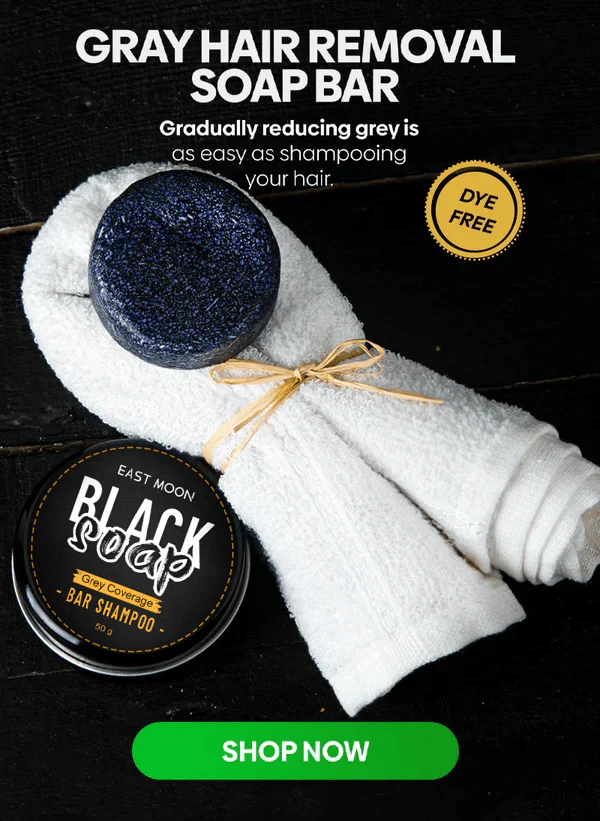 Natural Grey Hair Removal Soap