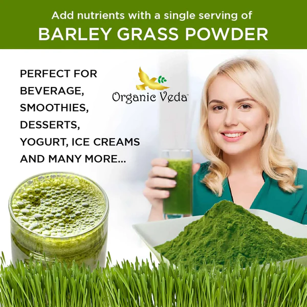 Naveta™ Barley Grass Powder 100% Pure & Organic
