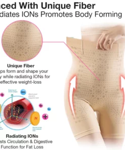 Negative Oxygen Ion Fat Burning Tummy Control & Detox Bodysuit