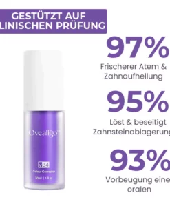 Oveallgo™ EX All-vegetable teeth whitening mousse