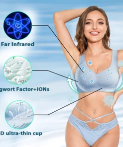 PISPARA™ Ice Silk Ion Lymphvity Detoxification and Shaping & Powerful Lifting  Bra - Wowelo - Your Smart Online Shop