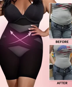 PerfectForm™ Cross Compression Abs & Booty High Waisted Shaperwear