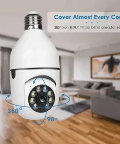 Wireless Wifi Light Bulb Camera Security Camera