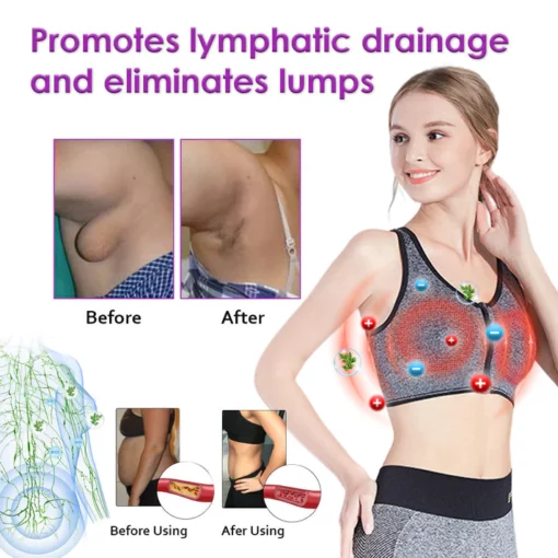 YLOPX Lymphvity Detoxification and Shaping & Powerful Lifting Bra