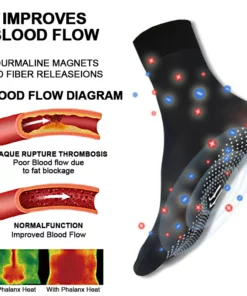 PEARLMOON™ Tourmaline Ionic Body Shaping Stretch Socks