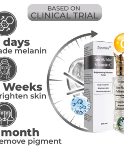 flysmus™ SnoWhite Vitamin C Brightening Infusion Toner