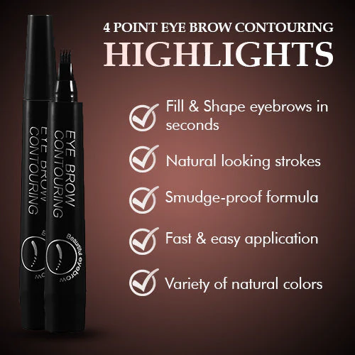 4 Point Eye Brow Contouring