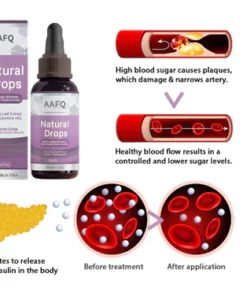 AAFQ™ Giải độc tự nhiên & Điêu khắc cơ thể Thuốc giảm đường huyết PRO