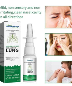 ANWX South Moon™ Organic Herbal Lung Cleanse & Repair Nasal Spray PRO