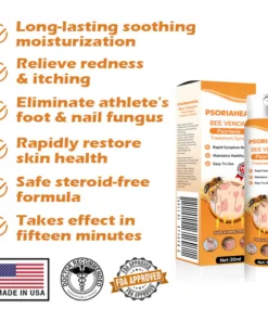 Alternative view of AQA™ PsoriaHeal Bee Venom Psoriasis Treatment Spray
