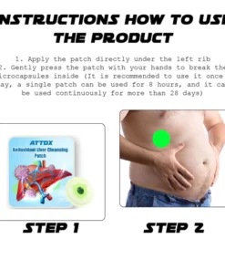 ATTDX Antioxidant LiverCleansing Patch