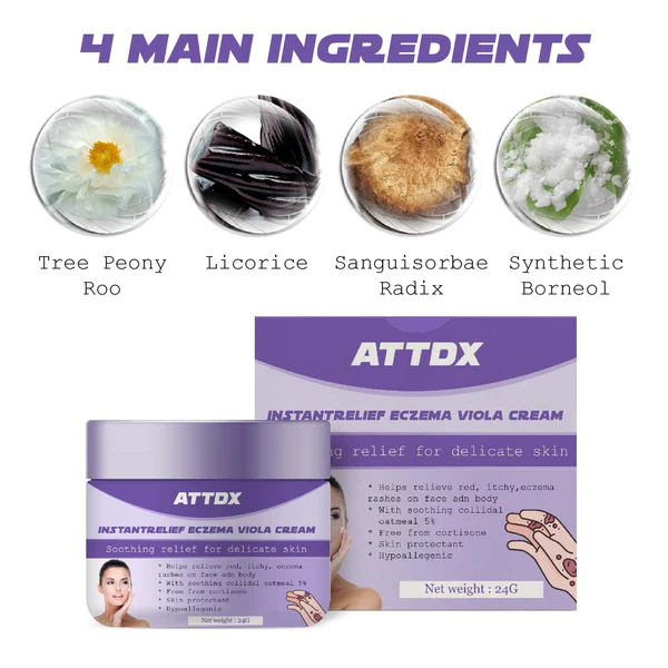 ATTDX InstantRelief Eczema ViolaCream - Image 5