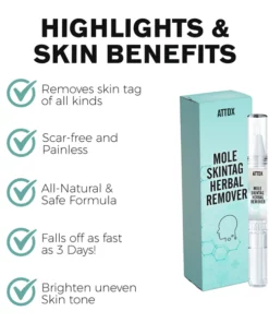 Alternative view of ATTDX Mole SkinTag Herbal Remover