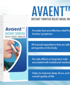 Alternative view of Avaent™ Instant Tinnitus Relief Nasal Inhaler