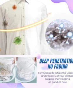 Removedor de manchas de roupas com enzima ativada BioSwipe™