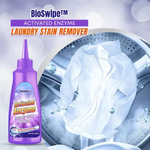 BioSwipe™ Activated Enzyme Laundry Stain Remover