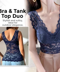 CC™ LymphVive Wireless Tank Top Lace Bra