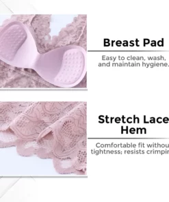 CC™ LymphVive Wireless Tank Top Lace Bra