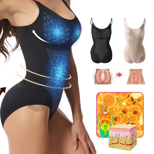 COLORIVER™ Ice Silk Ion Sculpting Bodysuit With Snaps