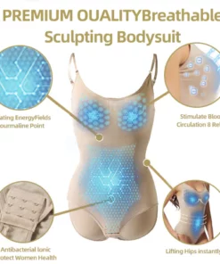 COLORIVER™ Ice Silk Ion Sculpting Bodysuit With Snaps