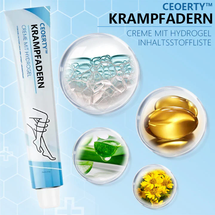 Ceoerty™ Krampfadern-Creme mit Hydrogel