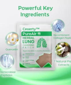 Ceoerty™ PureAir Herbal Lung Cleansing Patch