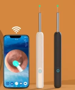 Clean Earwax-Wi-Fi Visible Wax Removal Spoon USB 1296P HD Load Otoscope