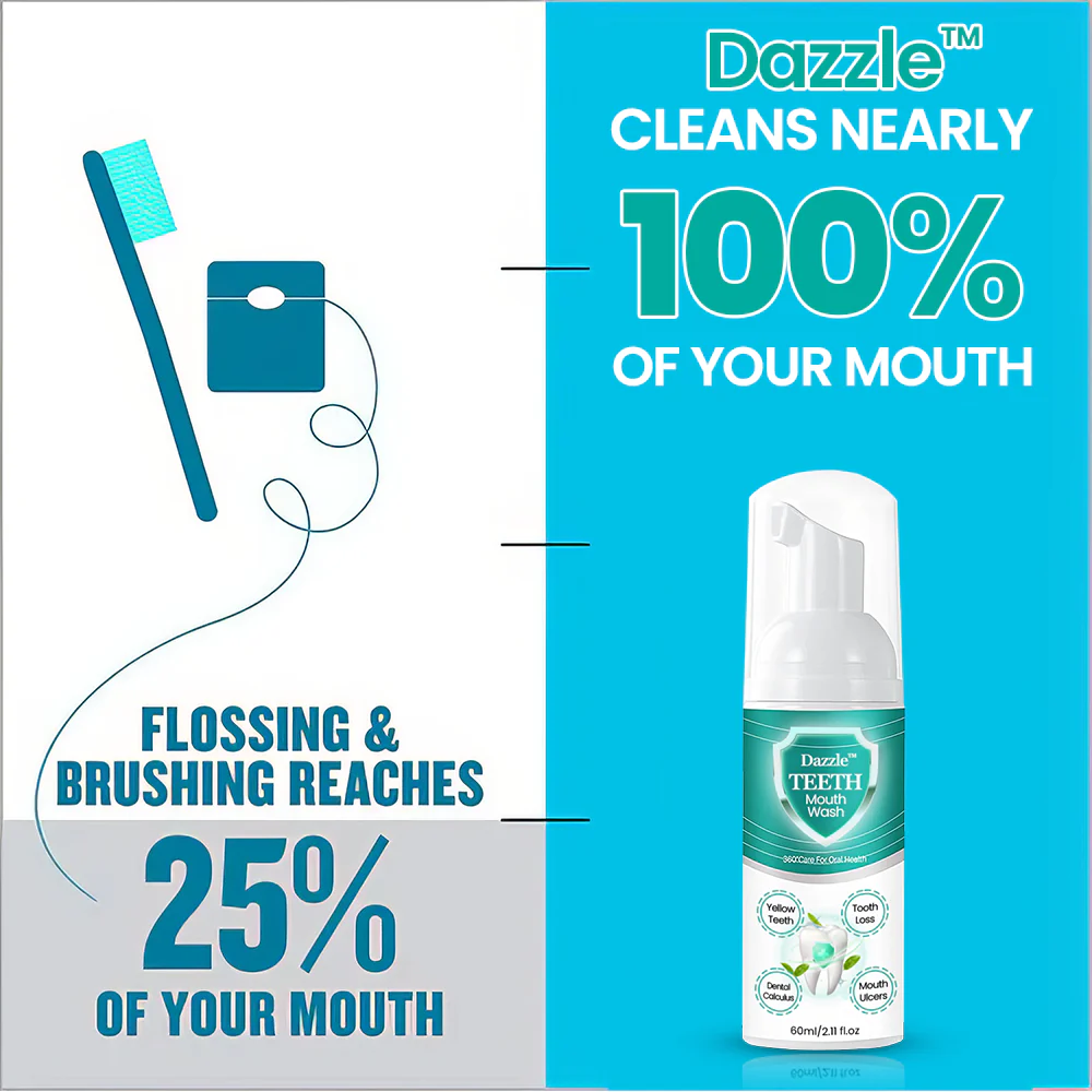 DAZZLE™ TEETH Mouthwash - Solve all Oral Problems