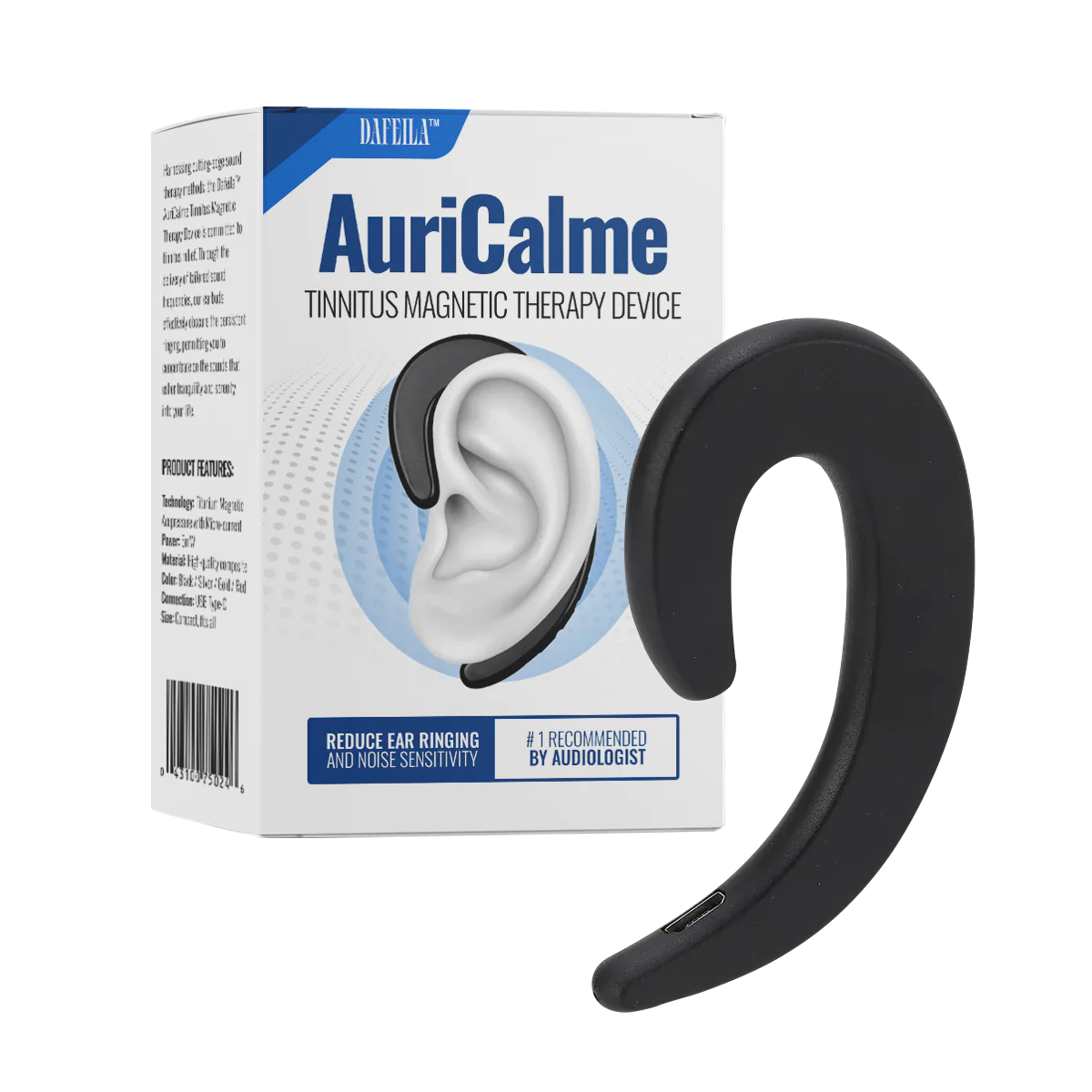 Dafeila™ AuriCalme Tinnitus Magnetic Therapy Device