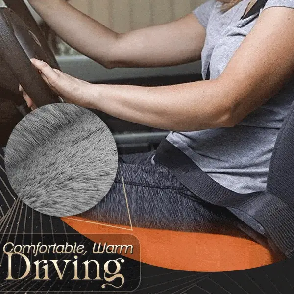 Делуке дебео-меки плишани јастук за ауто седиште
