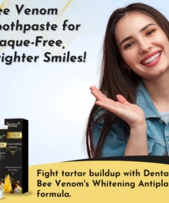 Dentax™ Bee Venom Antiplaque Whitening Toothpaste