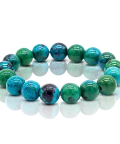 Alternative view of Relief Chrysocolla Bracelets