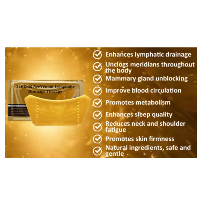 Dobshow™ 24KGold BeeVenom-limfatiese dreineringsterapie