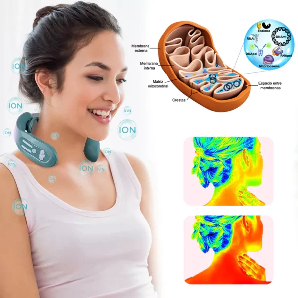 ʻO EaseFlex™ AcuLymph EMS Neck Massager Device