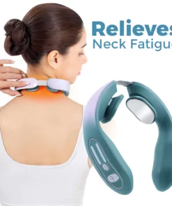 EaseFlex™ AcuLymph EMS Neck Massager Device